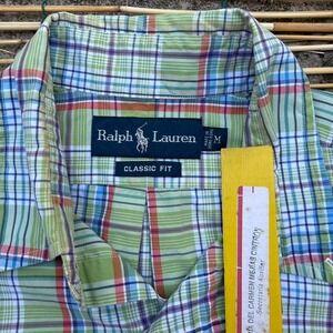 Ralph Lauren Classic Fit‎ Plaid Shirt Medium